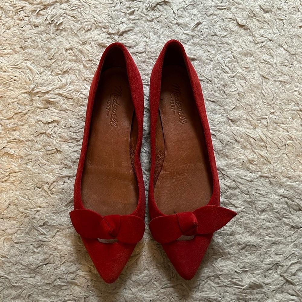 Madewell red flats